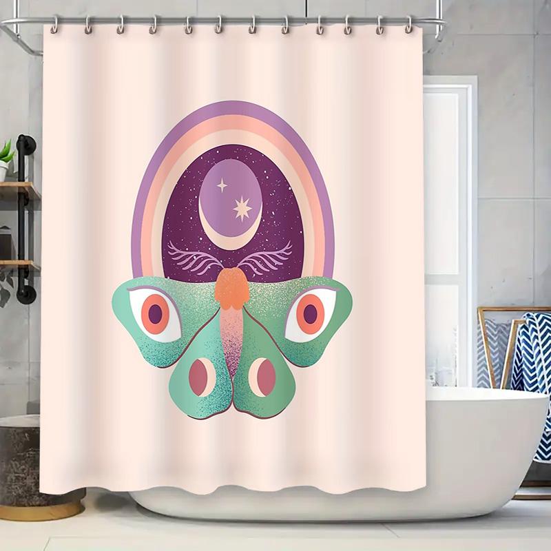 Butterfly Shower Curtain Nature Moth Decor Bathroom Set Vintage Floral Backdrop Artistic Wall Hanging Tapestry Home Textile W60H190(CM)-1 Pcs
Butterfly Shower Curtain Nature Moth Decor Bathroom Set Vintage Floral Backdrop Artistic Wall Hanging Tapestry Home Textile W60H190(CM)-1 Pcs