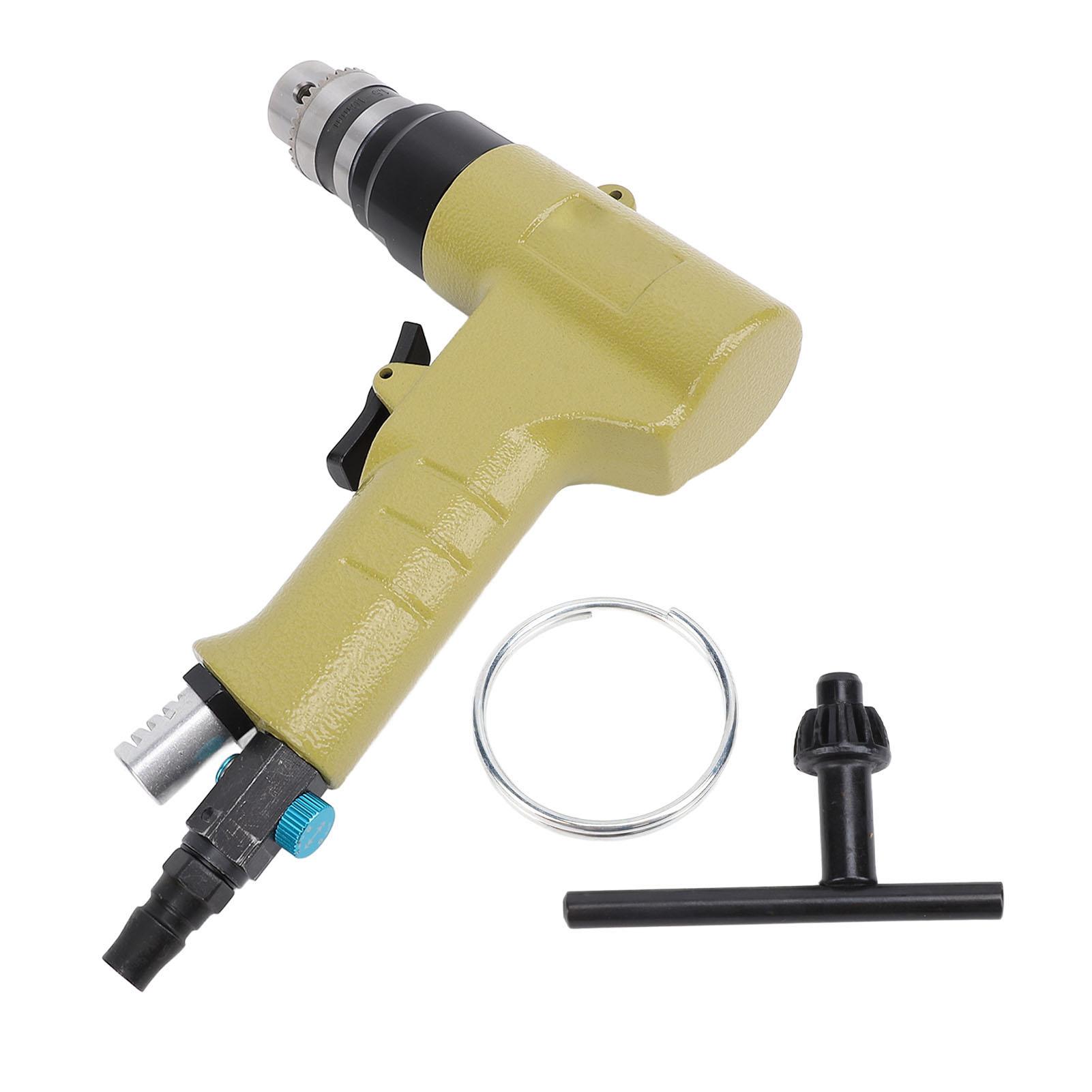 Pneumatic Drill Professional 1800RPM High Speed 3/8 Inch Reversible Rotation Drill Tool for Hole
Pneumatic Drill Professional 1800RPM High Speed 3/8 Inch Reversible Rotation Drill Tool for Hole
