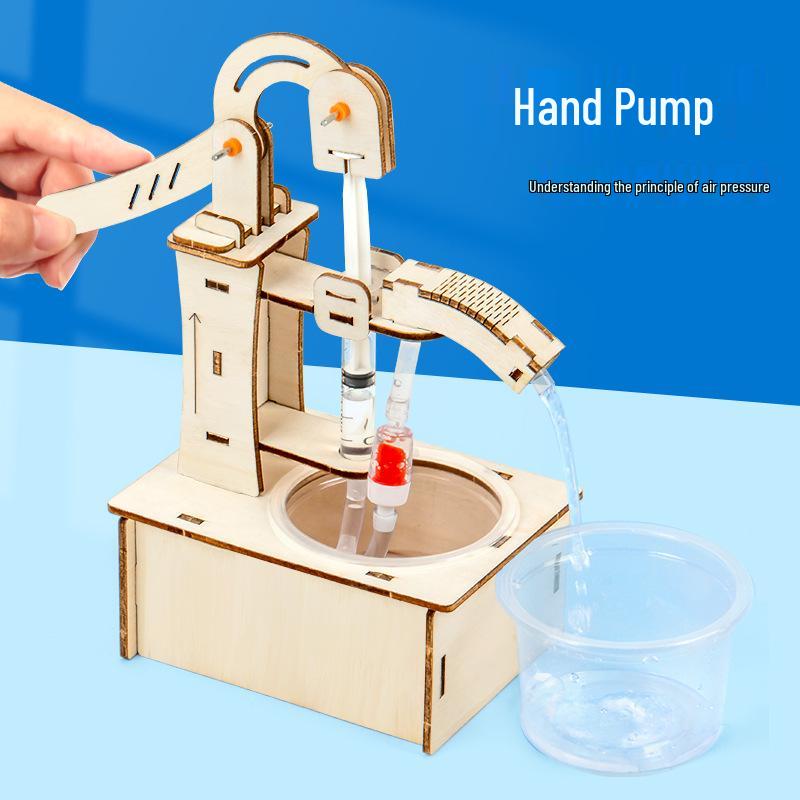 Science Experiment Kit for Kindergarten: Senior Class Hydraulic Press & Middle Class Teaching Aids Hand-Pump Water Machine
Science Experiment Kit for Kindergarten: Senior Class Hydraulic Press & Middle Class Teaching Aids Hand-Pump Water Machine