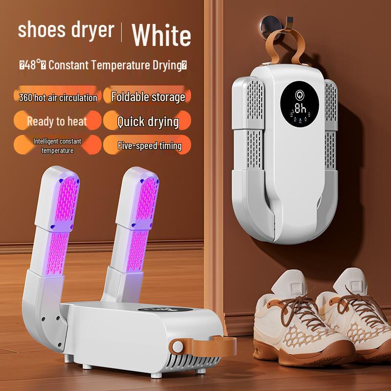 Premium Shoe Dryer with Timer and Quick Dry Technology EU Plug 220V білий
Premium Shoe Dryer with Timer and Quick Dry Technology EU Plug 220V білий