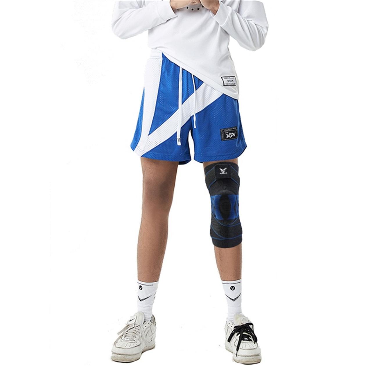 1 шт. комплект мужских компрессионных эластичных спортивных наколенников с длинными ремешками, черно-синие наколенники с силиконом XL чёрный
1 шт. комплект мужских компрессионных эластичных спортивных наколенников с длинными ремешками, черно-синие наколенники с силиконом XL чёрный