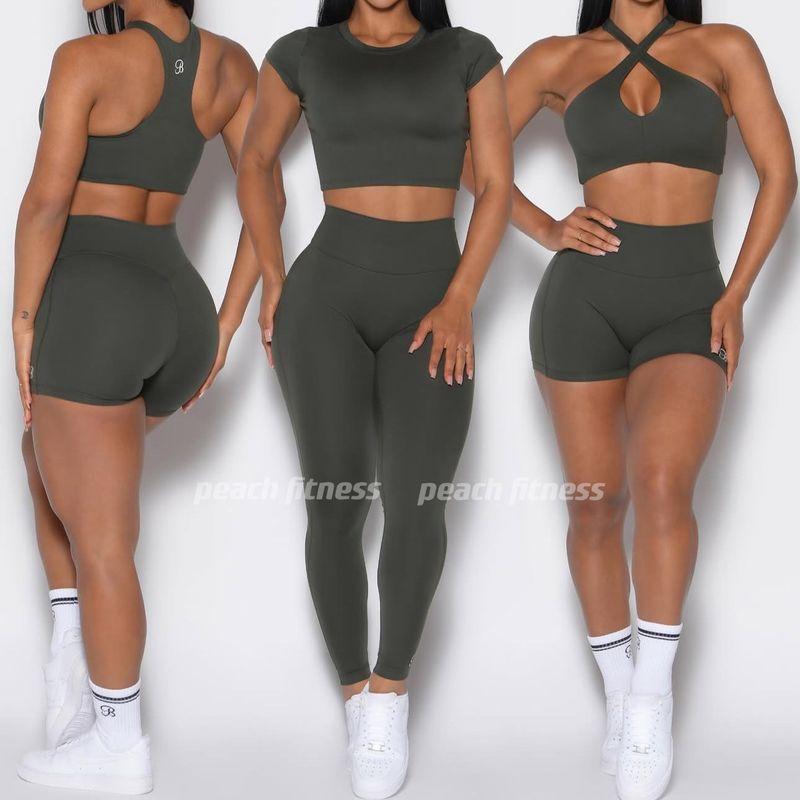 Bb European and American Style Sports Bra for Women with Chest Pads, Suitable for Running, Fitness, Sexy Halter Neck, Cross-Back Yoga Bra Top Gray Green XL
Bb European and American Style Sports Bra for Women with Chest Pads, Suitable for Running, Fitness, Sexy Halter Neck, Cross-Back Yoga Bra Top Gray Green XL