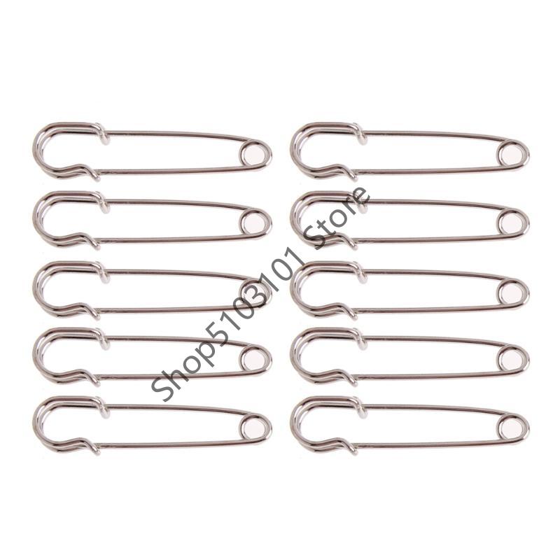X6HE Heavy Duty 10 Pieces Safety Pins Silver Tone for Sharp Safe Pin DIY Sewing
X6HE Heavy Duty 10 Pieces Safety Pins Silver Tone for Sharp Safe Pin DIY Sewing