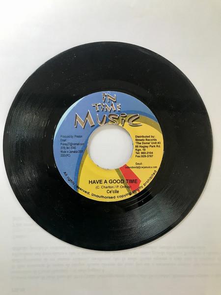 7inch Record CE CILE / XSYTEMENT - Have A Good Time / Bring Di Money NONE In Time Music 2005 Jamaica Reggae, Ska & Dub Used
7inch Record CE CILE / XSYTEMENT - Have A Good Time / Bring Di Money NONE In Time Music 2005 Jamaica Reggae, Ska & Dub Used