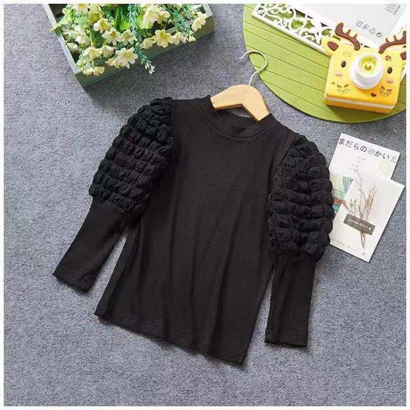 Нижняя рубашка для девочек, новые футболки с длинными рукавами, детская футболка с пышными рукавами для девочек, весенне-осенние детские топы с круглым воротником 8T(140)
Нижняя рубашка для девочек, новые футболки с длинными рукавами, детская футболка с пышными рукавами для девочек, весенне-осенние детские топы с круглым воротником 8T(140)