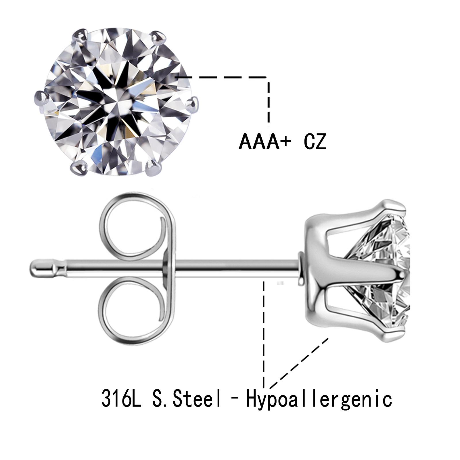 Серьги из белого циркония 3-8 мм, модные роскошные женские серьги, антиаллергенные серьги, высококачественные невыцветающие блестящие серьги 3mm
Серьги из белого циркония 3-8 мм, модные роскошные женские серьги, антиаллергенные серьги, высококачественные невыцветающие блестящие серьги 3mm