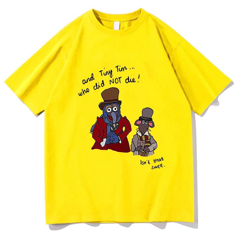 Muppets Christmas Carol Tshirt Funny Unisex/Women Clothing Harajuku T-shirt Unisex Vintage Kawaii 100% Cotton Tops Graphic T Shirts 4XL
Muppets Christmas Carol Tshirt Funny Unisex/Women Clothing Harajuku T-shirt Unisex Vintage Kawaii 100% Cotton Tops Graphic T Shirts 4XL