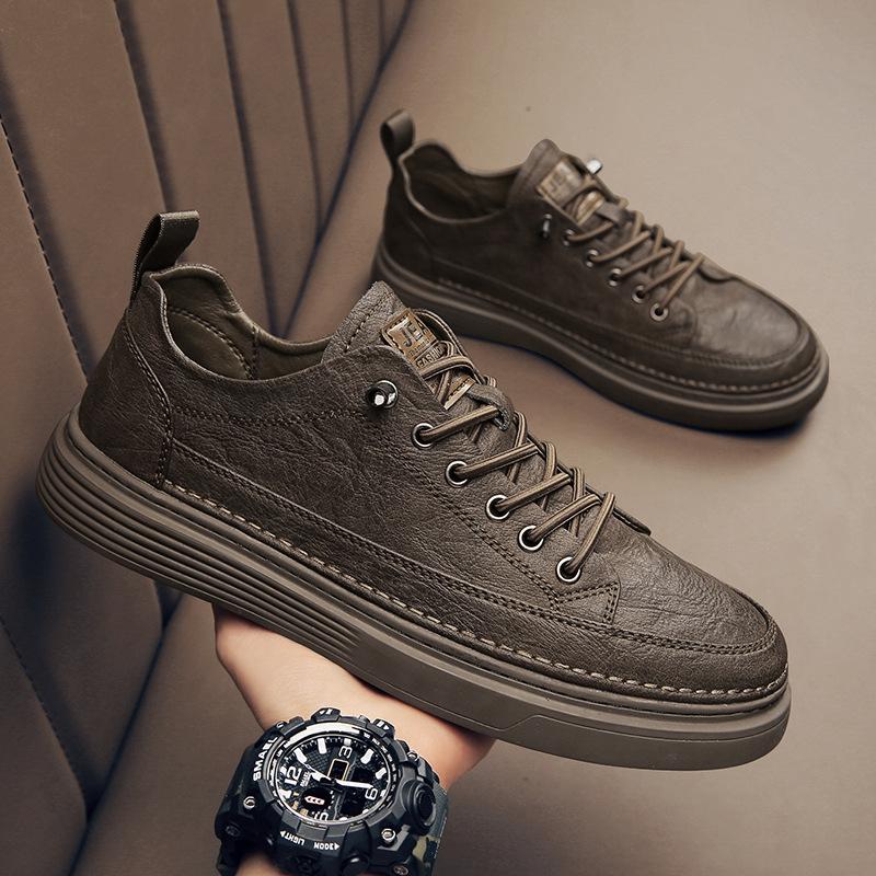 Модная мужская обувь осень водонепроницаемая противоскользящая доска повседневная обувь легкая удобная в носке универсальная обувь для доски 44 коричневый
Модная мужская обувь осень водонепроницаемая противоскользящая доска повседневная обувь легкая удобная в носке универсальная обувь для доски 44 коричневый