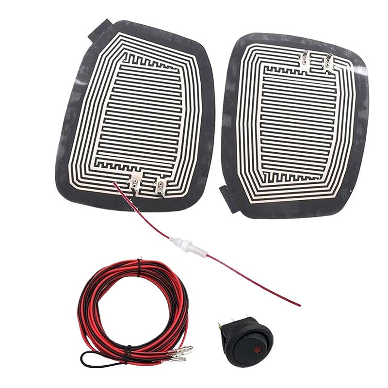 Carpro Side Rearview Mirror Heat Pad Universal DC 12V Быстрый обогрев Обогреватель Удаляет Дождь Иней Безопасное Вождение Onesize
Carpro Side Rearview Mirror Heat Pad Universal DC 12V Быстрый обогрев Обогреватель Удаляет Дождь Иней Безопасное Вождение Onesize