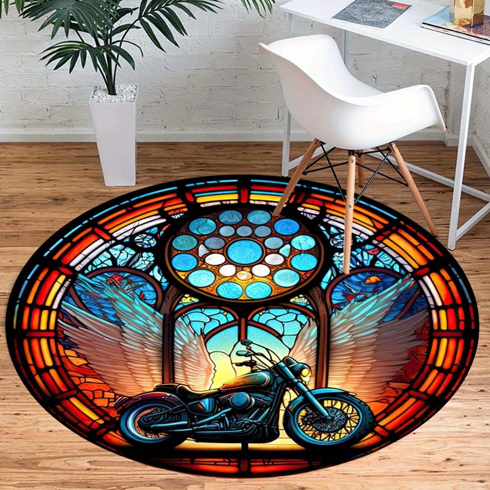 1pc Retro 7318459160 Pattern Round Floor Mat, Non-slip for Living Room Bedroom Chair Carpets Home Decor Gifts, Home Decor Room Decor Outdoor 80cm by 80cm
1pc Retro 7318459160 Pattern Round Floor Mat, Non-slip for Living Room Bedroom Chair Carpets Home Decor Gifts, Home Decor Room Decor Outdoor 80cm by 80cm