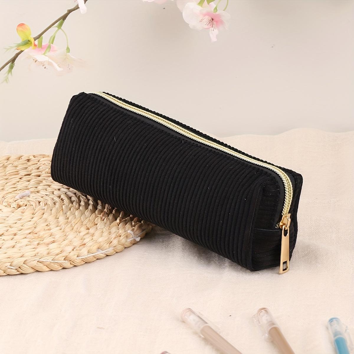 High-quality Corduroy Pencil Case, Simple, Fashionable, Spacious, School Supplies S чорний
High-quality Corduroy Pencil Case, Simple, Fashionable, Spacious, School Supplies S чорний