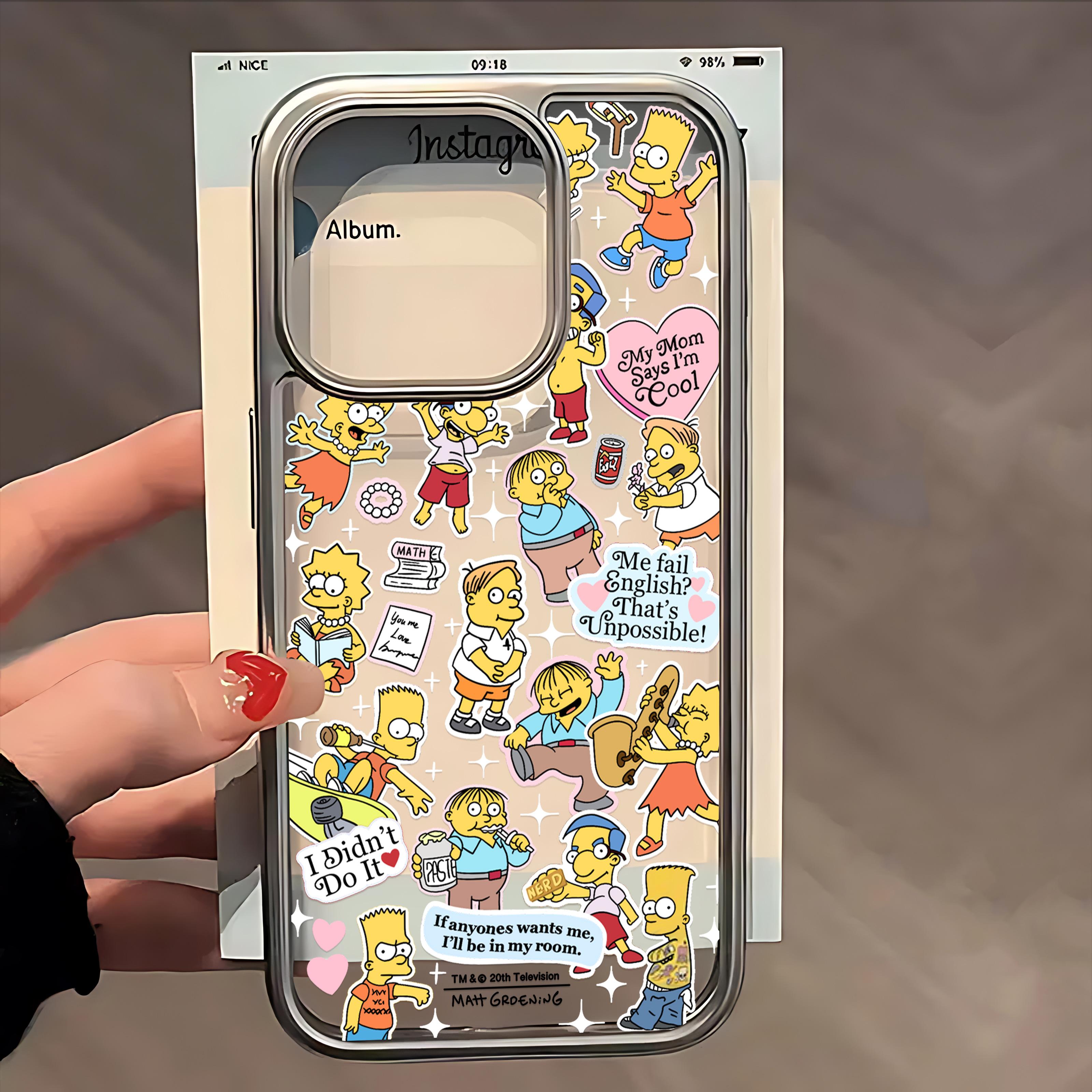 Cartoon The S-Simpsons Hot Phone Case for iPhone 17 16e 16 15 14 13 12 11 Air Pro Max X XR 8 7 Plus Luxury Clear Soft Back Cover iPhone 15 ProMax
Cartoon The S-Simpsons Hot Phone Case for iPhone 17 16e 16 15 14 13 12 11 Air Pro Max X XR 8 7 Plus Luxury Clear Soft Back Cover iPhone 15 ProMax