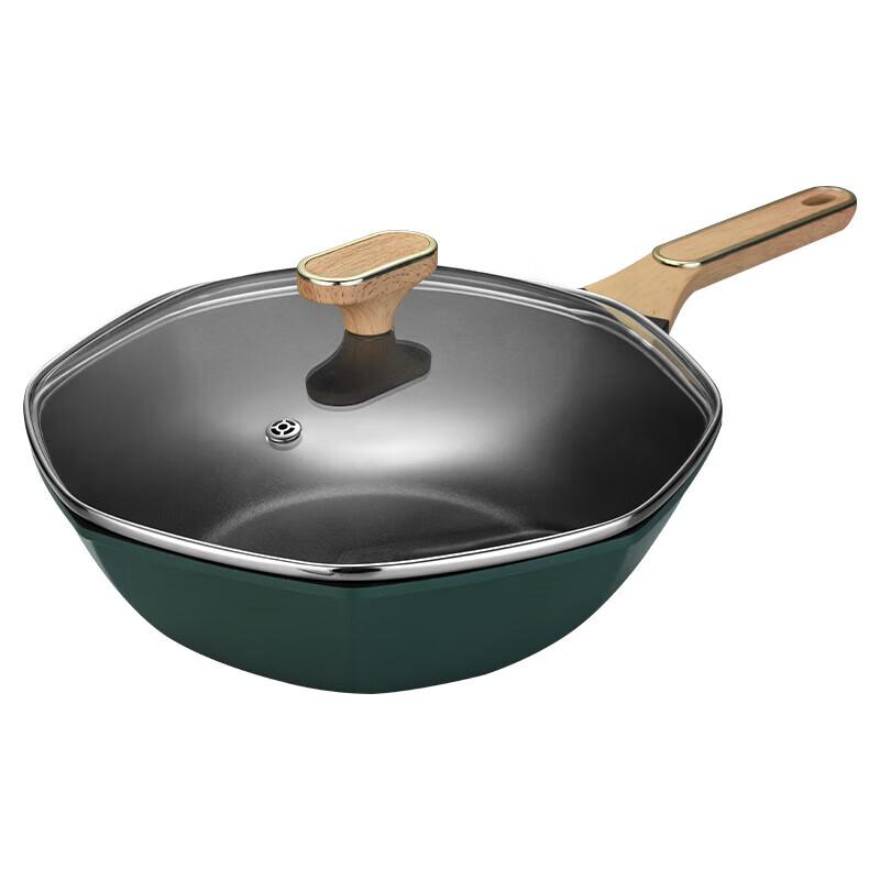 Hanle Octagonal Non-stick Wok 9-10.9cm Height
Hanle Octagonal Non-stick Wok 9-10.9cm Height