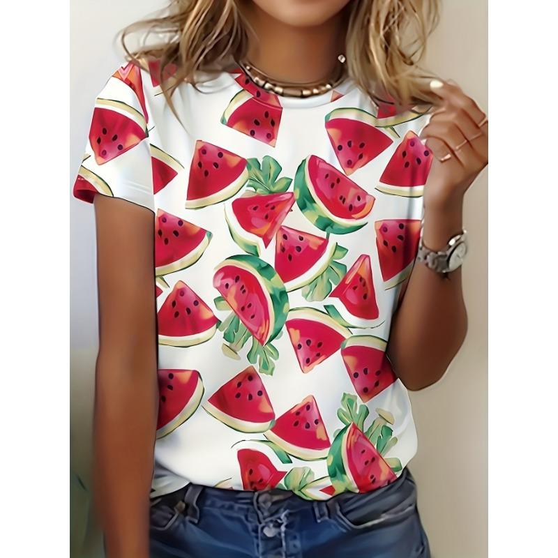 Women s Round-Neck Casual Short Sleeve T Shirt Harajuku Top Y2k Tees Female Clothing S
Women s Round-Neck Casual Short Sleeve T Shirt Harajuku Top Y2k Tees Female Clothing S