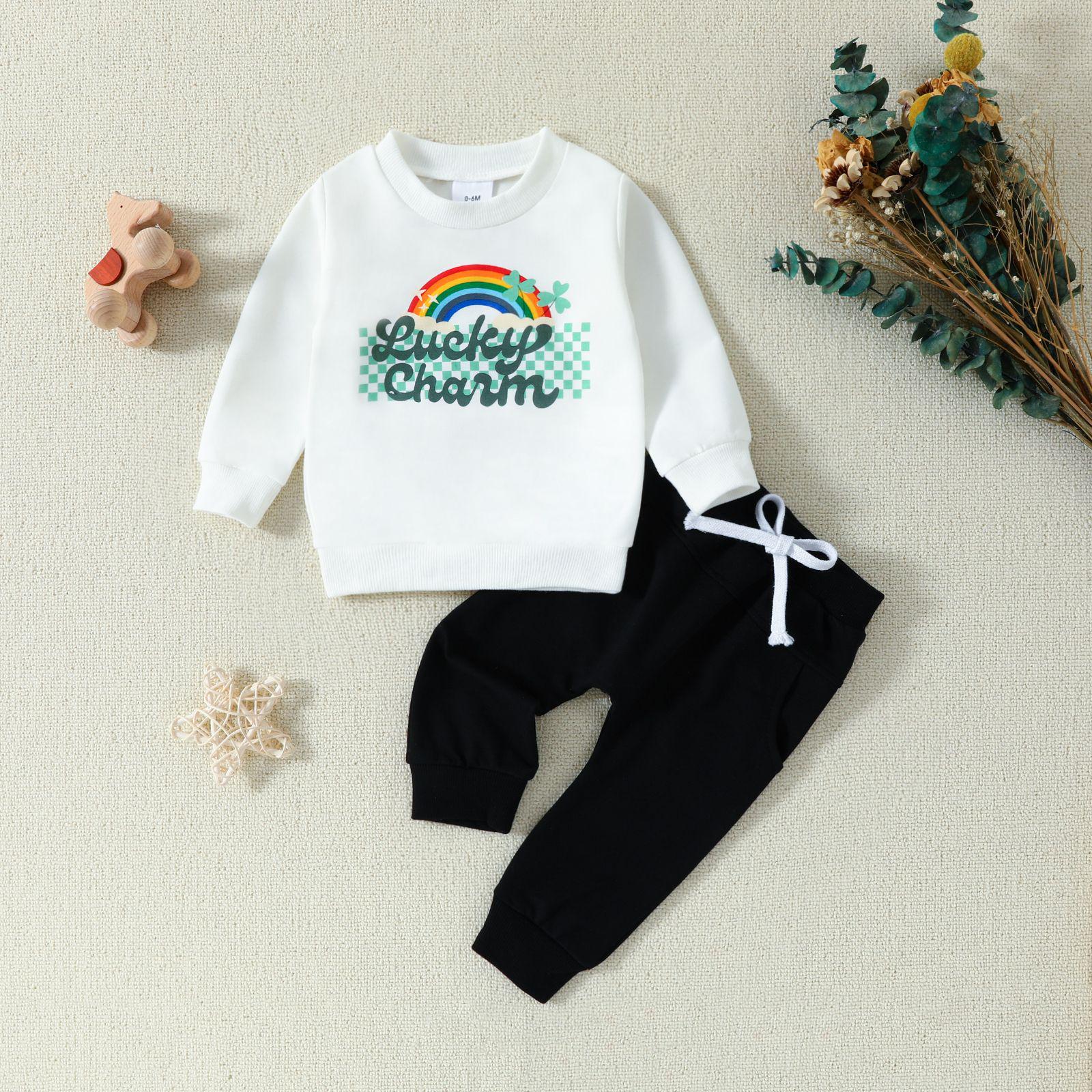 Infant Long Sleeve Top & Pants Set - Spring/Fall Sportswear for Boys & Girls 90 cm
Infant Long Sleeve Top & Pants Set - Spring/Fall Sportswear for Boys & Girls 90 cm