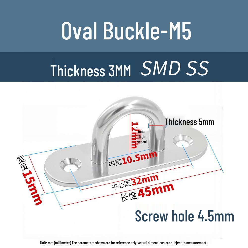 304 Stainless Steel U-Shaped Ceiling Fan Hook/Sandbag Hook/Lamp Hook/Yacht Hook/Lifting Hook with Hanging Ring
304 Stainless Steel U-Shaped Ceiling Fan Hook/Sandbag Hook/Lamp Hook/Yacht Hook/Lifting Hook with Hanging Ring