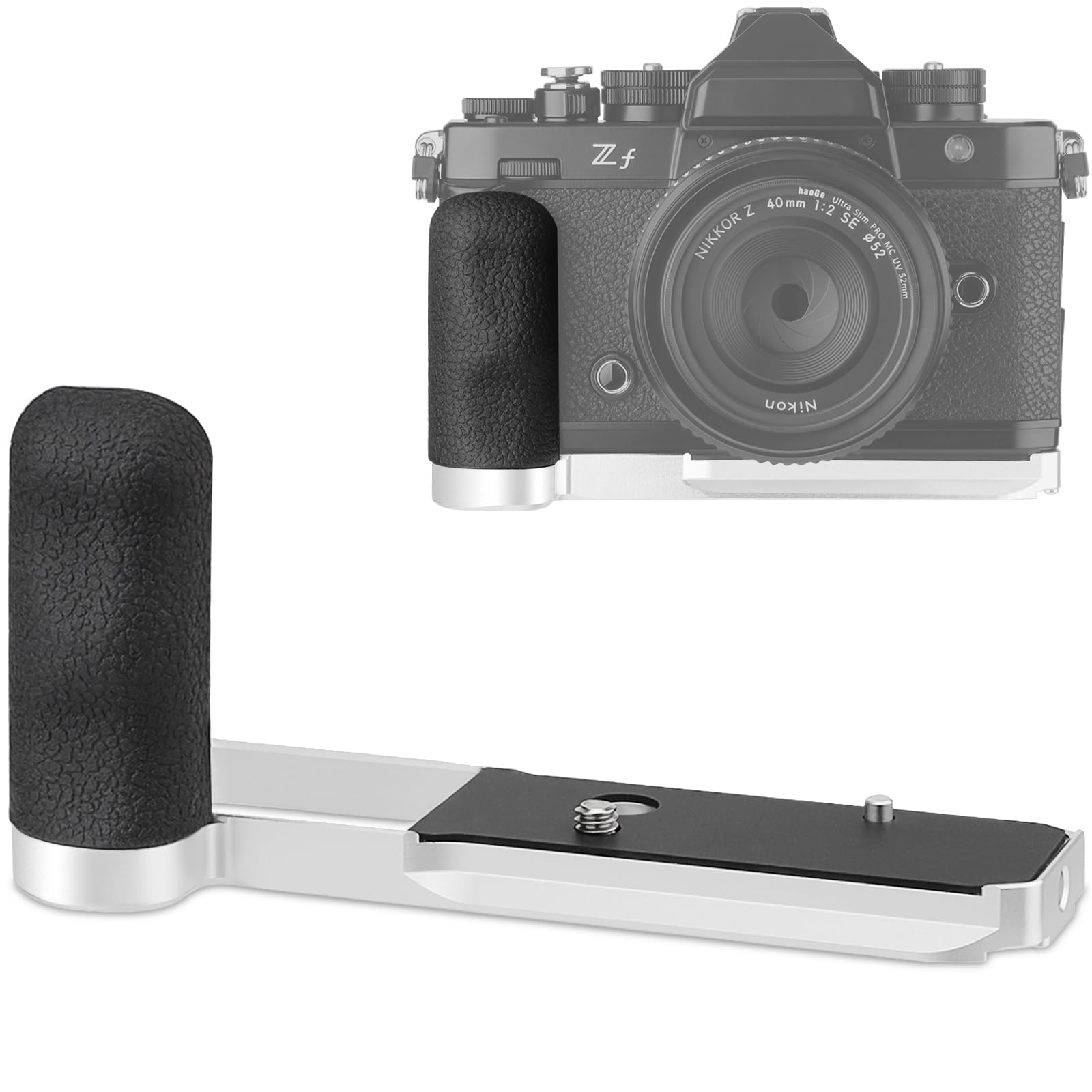 Haoge ZF Hand Grip for Nikon Z Grip with Ergonomic Silicone Side Arca Swiss Type Plate for DJI Mini FCamera, L-Shaped Handle,
Haoge ZF Hand Grip for Nikon Z Grip with Ergonomic Silicone Side Arca Swiss Type Plate for DJI Mini FCamera, L-Shaped Handle,