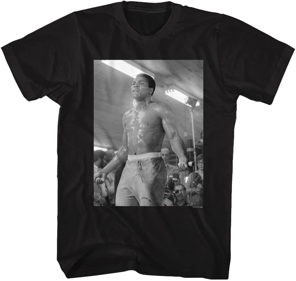 Muhammad Ali Sweatin & Skippin Black Adult T-Shirt Tee 5XL різнокольоровий
Muhammad Ali Sweatin & Skippin Black Adult T-Shirt Tee 5XL різнокольоровий