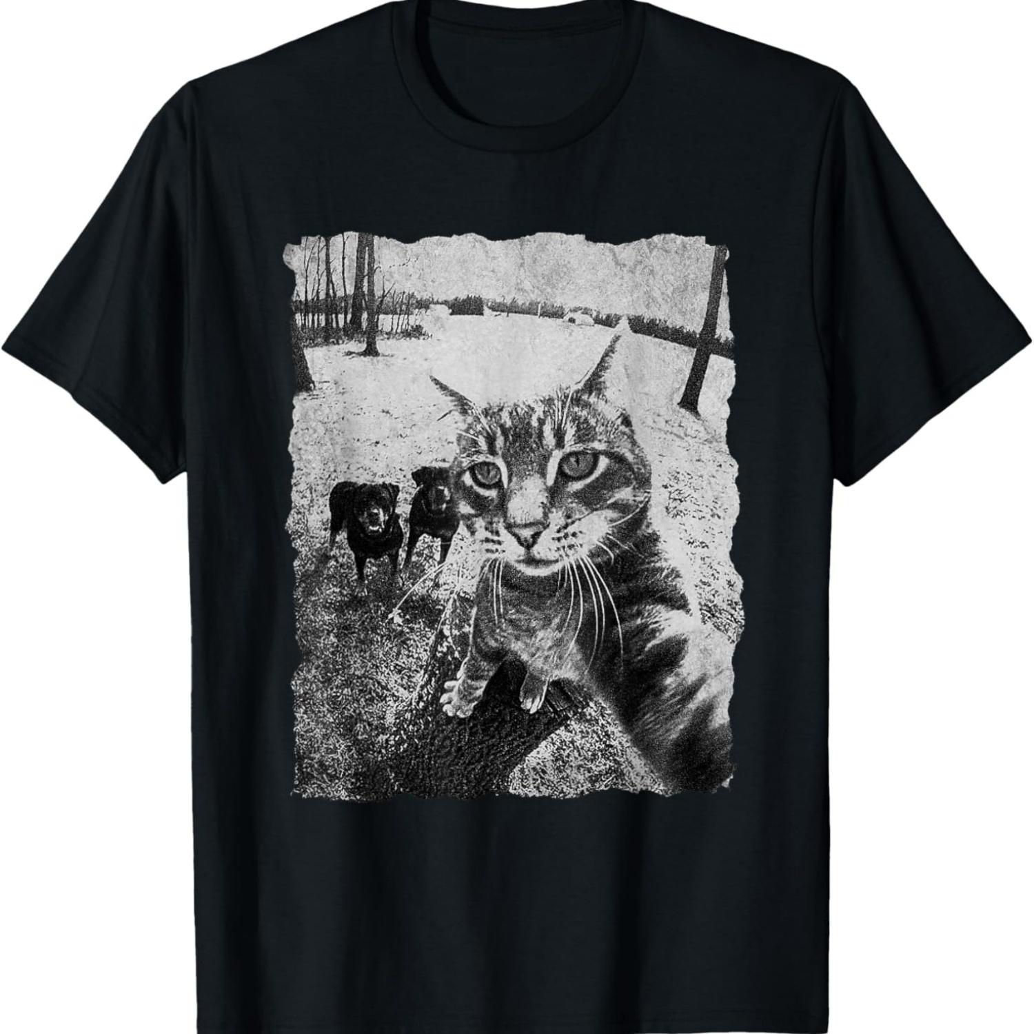 Funny Cat selfie with rottweiler, funny dog and cat gangster Men Women Girls Kids T-Shirt XXXXXL чорний
Funny Cat selfie with rottweiler, funny dog and cat gangster Men Women Girls Kids T-Shirt XXXXXL чорний