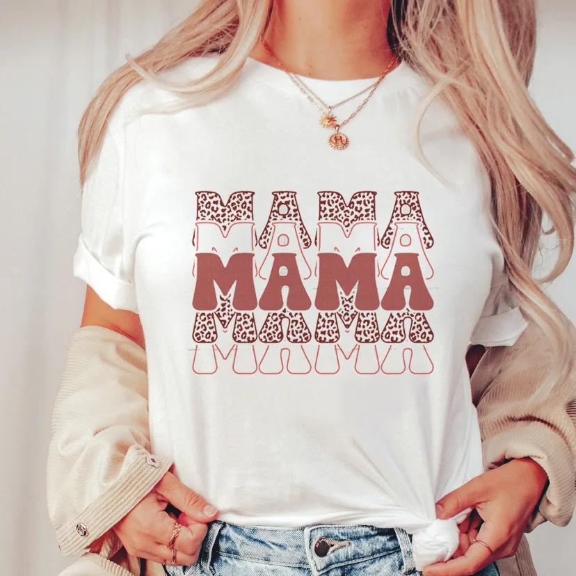 Trend Mama Mothers Day Kawaii Print Crew Neck Short Sleeve Tshirt Harajuku Aesthetic Top for Women Modal fabric Letter print S
Trend Mama Mothers Day Kawaii Print Crew Neck Short Sleeve Tshirt Harajuku Aesthetic Top for Women Modal fabric Letter print S