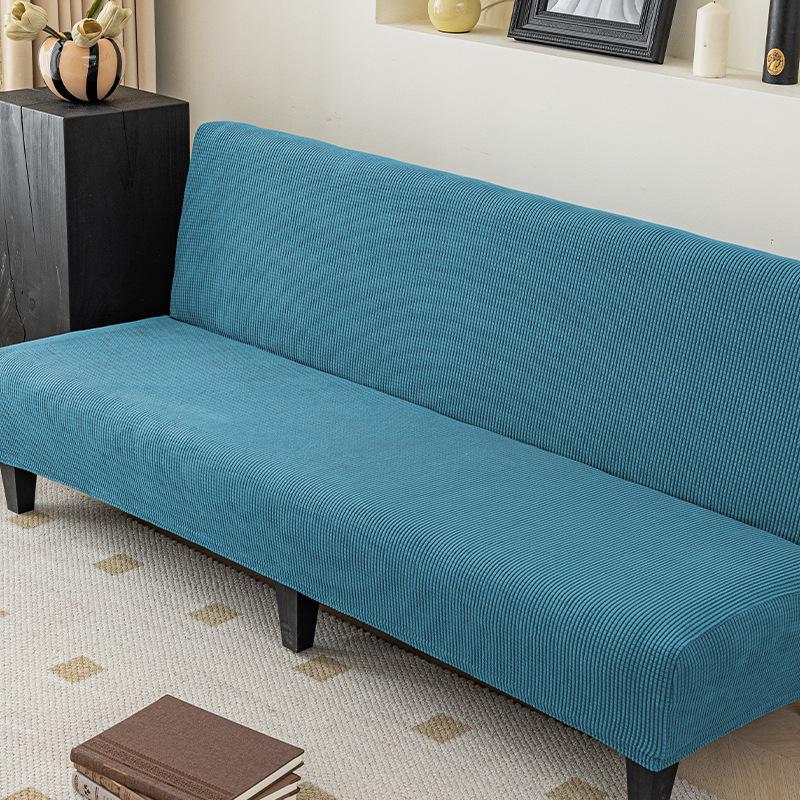 Утолщенный эластичный чехол для дивана-кровати без подлокотников - универсальный размер, полное покрытие, простая ткань Medium (150-190 cm)
Утолщенный эластичный чехол для дивана-кровати без подлокотников - универсальный размер, полное покрытие, простая ткань Medium (150-190 cm)