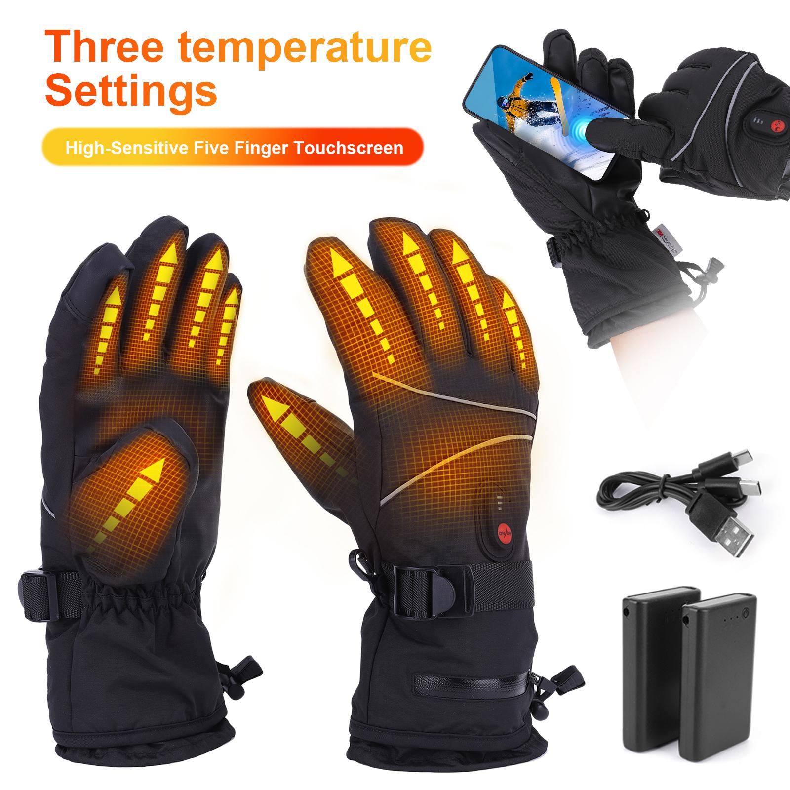 Electric Heating Gloves 4000mAh Anti-Scratch Heated Gloves Rechargeable Windproof Hand Warmer for Motorcycle Bike Glove China Mainland
Electric Heating Gloves 4000mAh Anti-Scratch Heated Gloves Rechargeable Windproof Hand Warmer for Motorcycle Bike Glove China Mainland