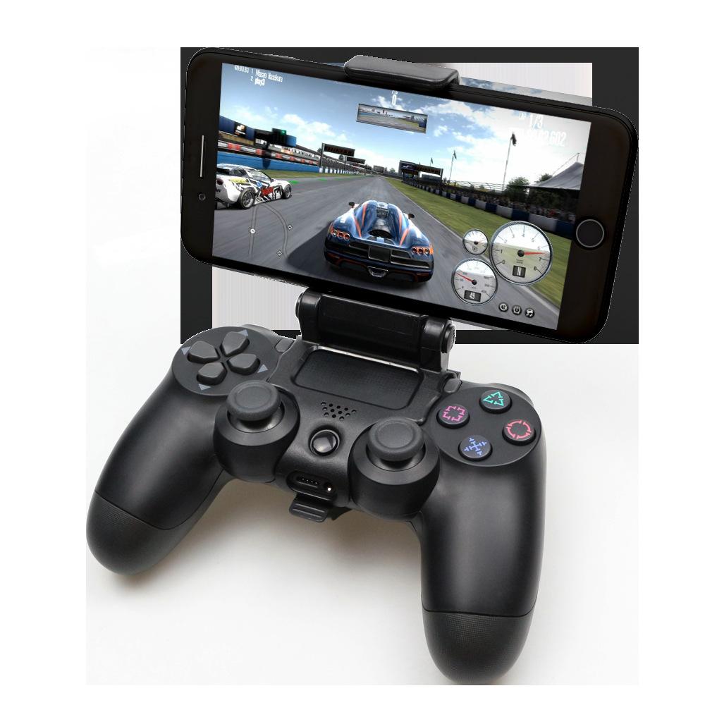 Для PS4 контролера стільникового телефону тримач затискач дистанційного керування регульований телефон ігровий затискач підставка
Для PS4 контролера стільникового телефону тримач затискач дистанційного керування регульований телефон ігровий затискач підставка