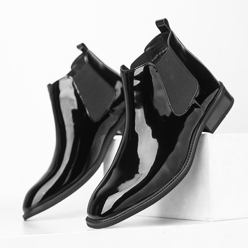 22 medium gang British style Martin boots spring and autumn style slip-on shoes square scalp boots 38
22 medium gang British style Martin boots spring and autumn style slip-on shoes square scalp boots 38