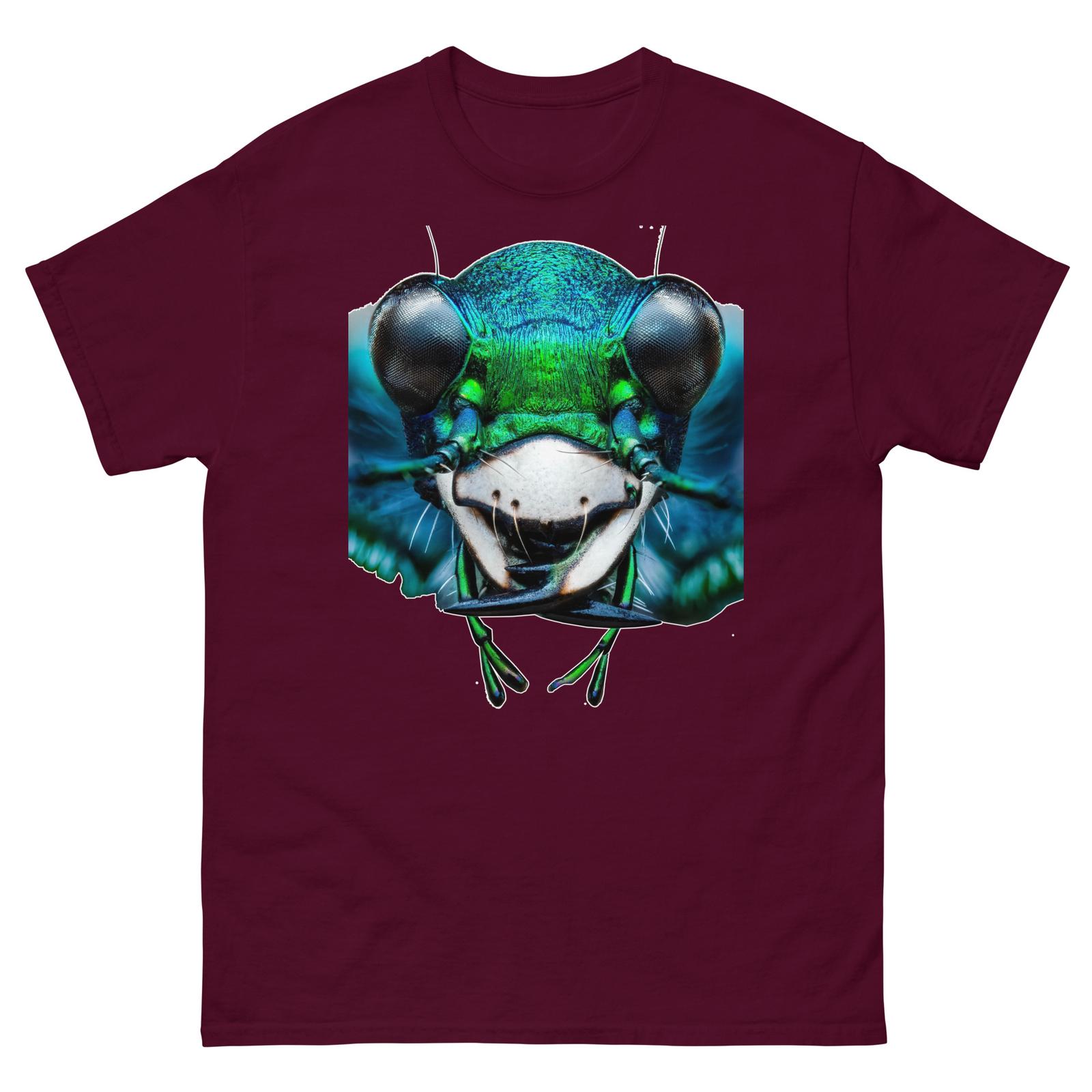Six-Spotted Tiger Beetle Cicindela sexguttata Unisex T-Shirt Mens Womens Tees Top, bug insect nature S
Six-Spotted Tiger Beetle Cicindela sexguttata Unisex T-Shirt Mens Womens Tees Top, bug insect nature S