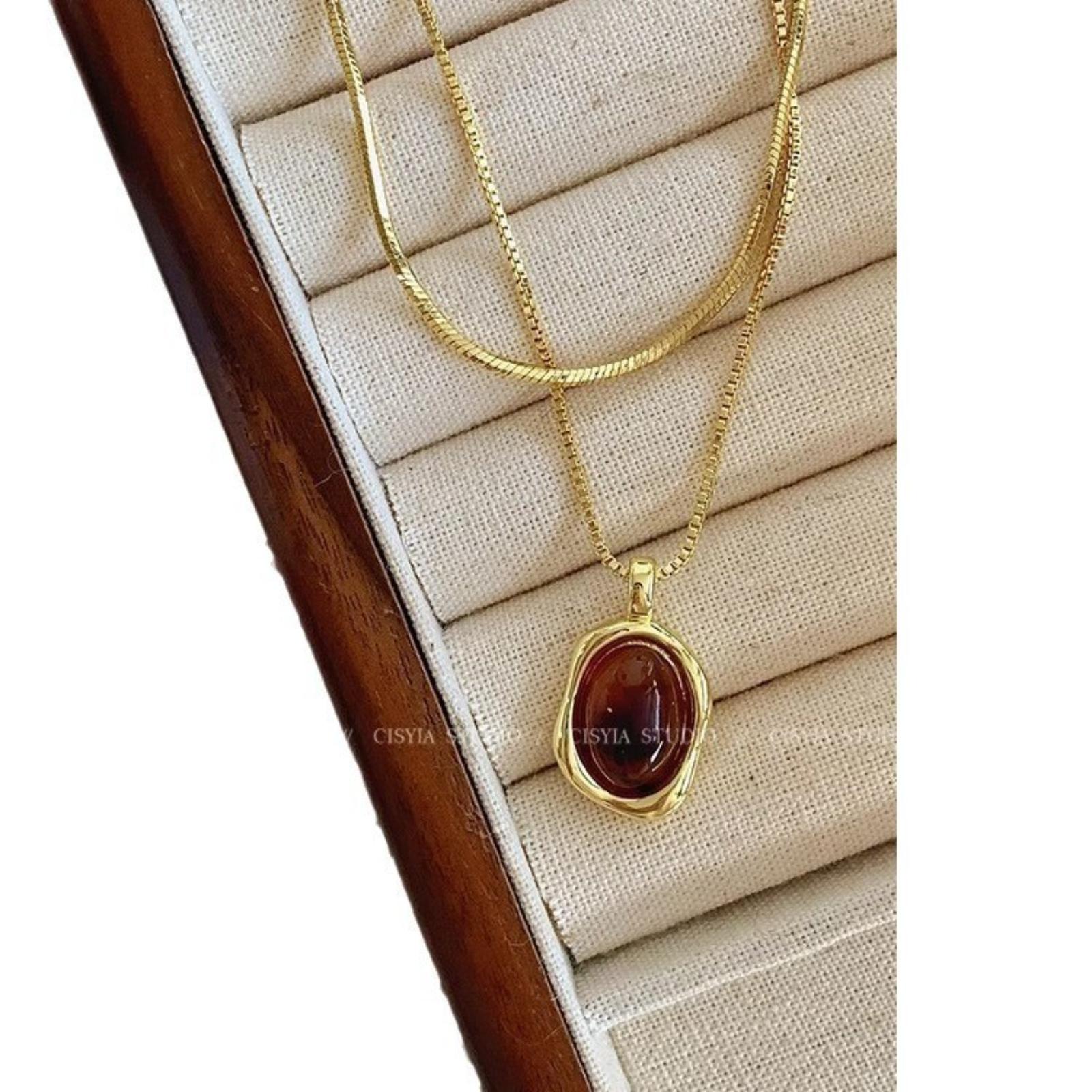 Layered Sweater Necklace Long Chain Pendant Multi-Strand Statement Jewelry Accessory for Women and Girls Suitable for Casual and Formal Wear One Size
Layered Sweater Necklace Long Chain Pendant Multi-Strand Statement Jewelry Accessory for Women and Girls Suitable for Casual and Formal Wear One Size