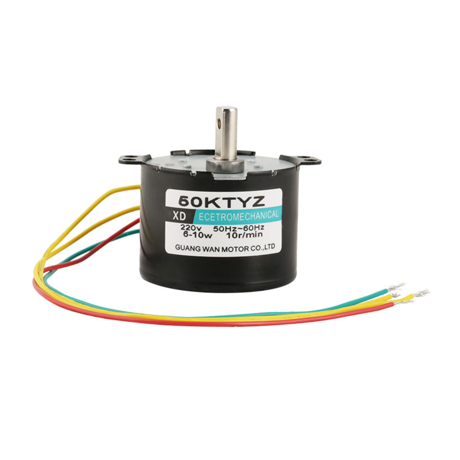 1PCS AC220V Miniature Low Speed Large Moment of Force Synchronous Motor CW CCW (10rpm)
1PCS AC220V Miniature Low Speed Large Moment of Force Synchronous Motor CW CCW (10rpm)