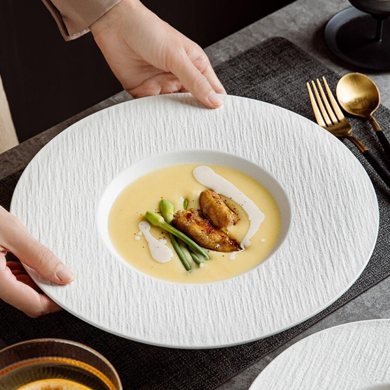 Anti-scratch Round Ceramic Dinner Plate Western Food Soup Bowl Spaghetti Plate Dining Tableware Cooking Dishes Kitchen Utensils
Anti-scratch Round Ceramic Dinner Plate Western Food Soup Bowl Spaghetti Plate Dining Tableware Cooking Dishes Kitchen Utensils