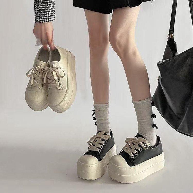 Women s Petite Platform Sneakers, Thick Sole, Height-Increasing, Spring/Summer 2025 Casual Shoes Size 38 чорний
Women s Petite Platform Sneakers, Thick Sole, Height-Increasing, Spring/Summer 2025 Casual Shoes Size 38 чорний