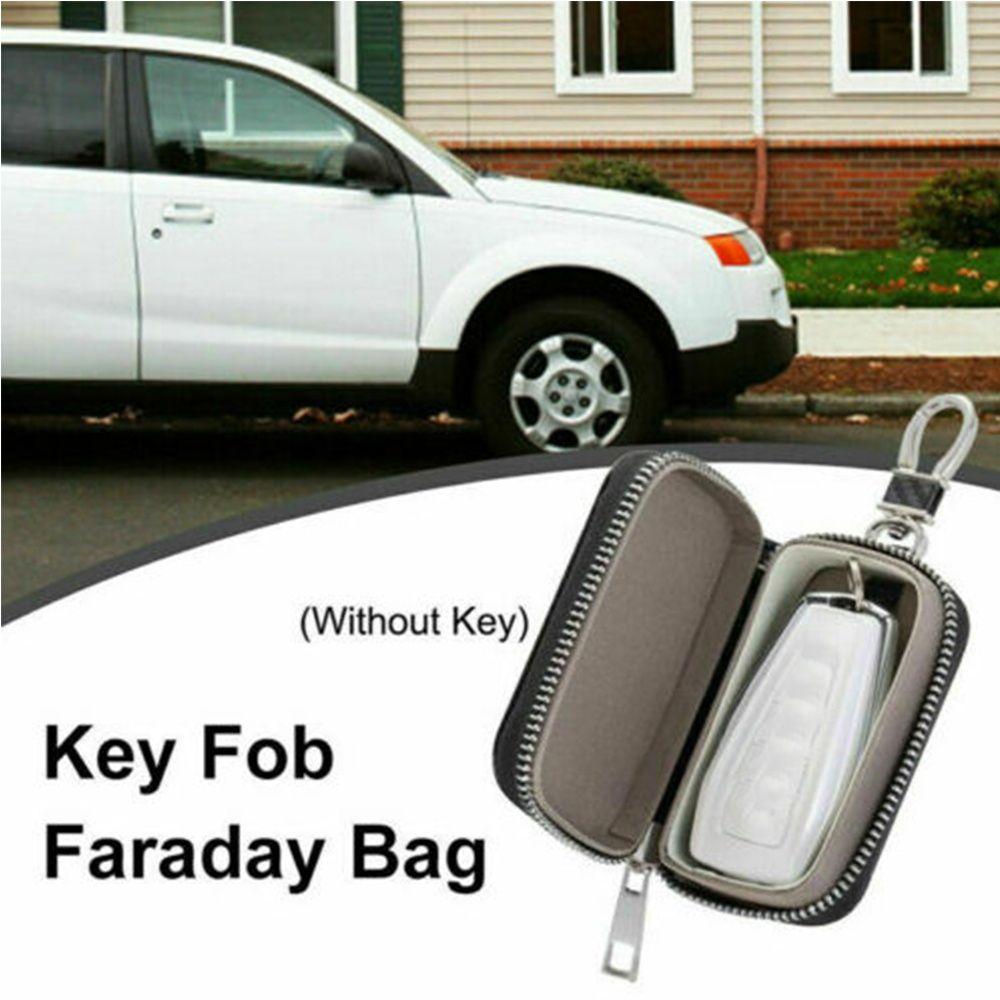 Safe Fob Pouch PU RFID Blocking Bag Faraday Cage Car Key Signal Shielding Signal Blocker Case
Safe Fob Pouch PU RFID Blocking Bag Faraday Cage Car Key Signal Shielding Signal Blocker Case