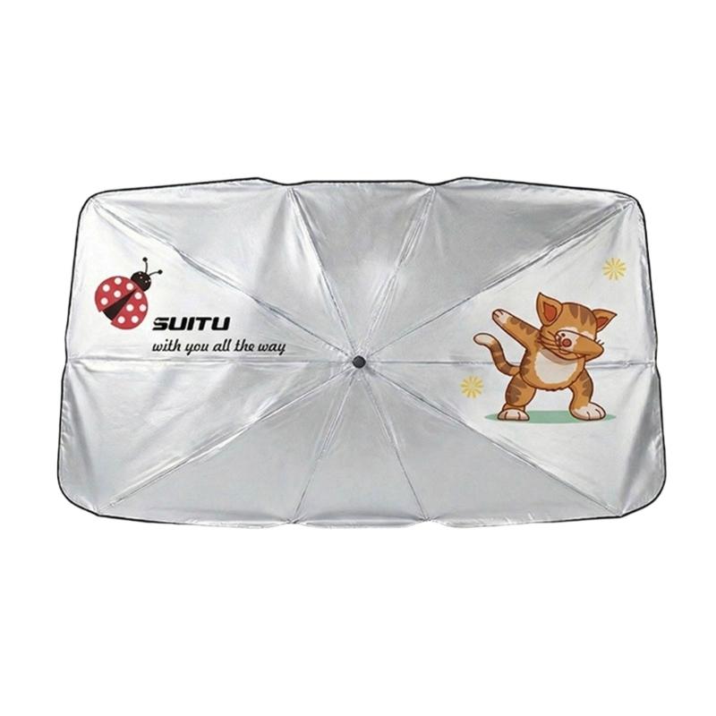 Car Windshield Sun Shade Reflectors Sunshade Offer Protection for Car Interior Cool Reflective Sun Blockers Universal
Car Windshield Sun Shade Reflectors Sunshade Offer Protection for Car Interior Cool Reflective Sun Blockers Universal