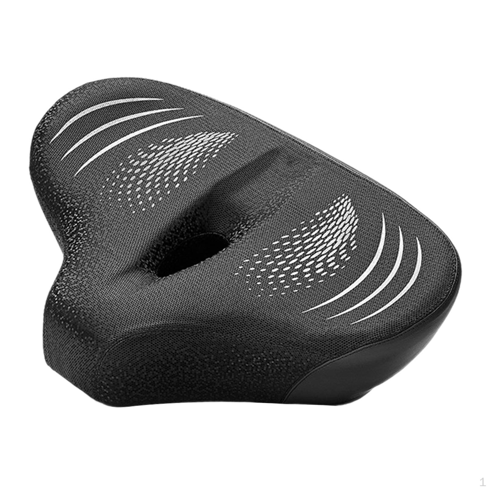 Comfort Bike Saddle for All Riders - Wide Ergonomic Bicycle Seat Black Gray
Comfort Bike Saddle for All Riders - Wide Ergonomic Bicycle Seat Black Gray