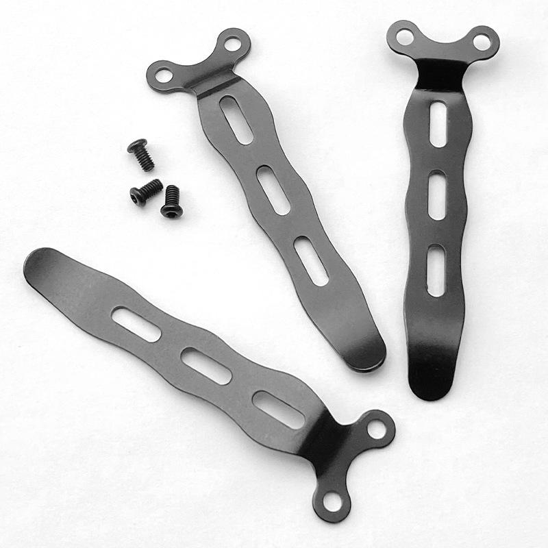 1pc Multi Design Back Clip for DIY Folding Pocket Knife Accessories DIY Back ClipFolding Knife Tool Back Clip Holder 1 pcs
1pc Multi Design Back Clip for DIY Folding Pocket Knife Accessories DIY Back ClipFolding Knife Tool Back Clip Holder 1 pcs