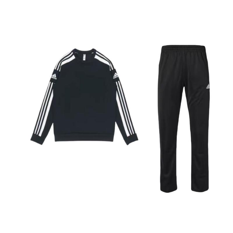 Adidas Crew Neck Pullover Long Sleeve Sweatshirt Comfortable Soft Simple Long Pants Casual Sports Set Unisex Sportswear Black TR30P-BW+GT6638 3XL
Adidas Crew Neck Pullover Long Sleeve Sweatshirt Comfortable Soft Simple Long Pants Casual Sports Set Unisex Sportswear Black TR30P-BW+GT6638 3XL