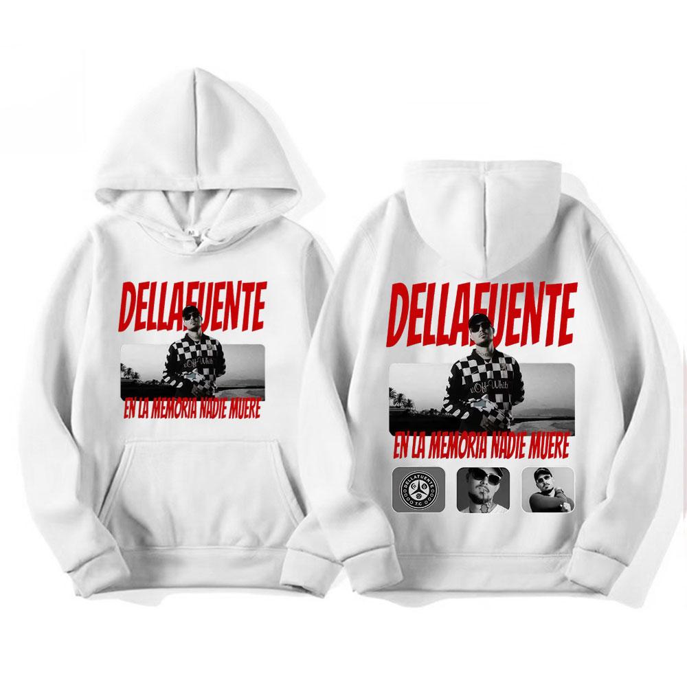 Dellafuente En La Memoria Nadie Muere Merch Hoodies Men Women Hip Hop Punk High Street Sweatshirt Casual Cotton Hoodie Pullovers 3XL
Dellafuente En La Memoria Nadie Muere Merch Hoodies Men Women Hip Hop Punk High Street Sweatshirt Casual Cotton Hoodie Pullovers 3XL