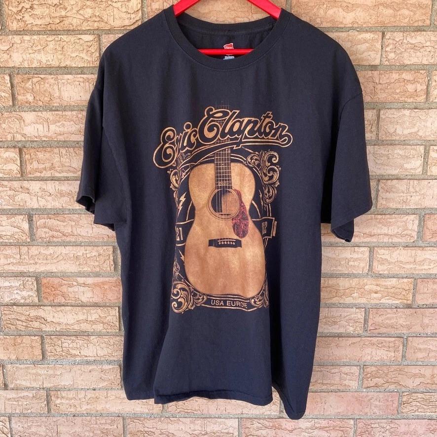 ERIC CLAPTON Concert T Shirt Adult XL 2021 2022 USA Tour GUITAR double sided S
ERIC CLAPTON Concert T Shirt Adult XL 2021 2022 USA Tour GUITAR double sided S