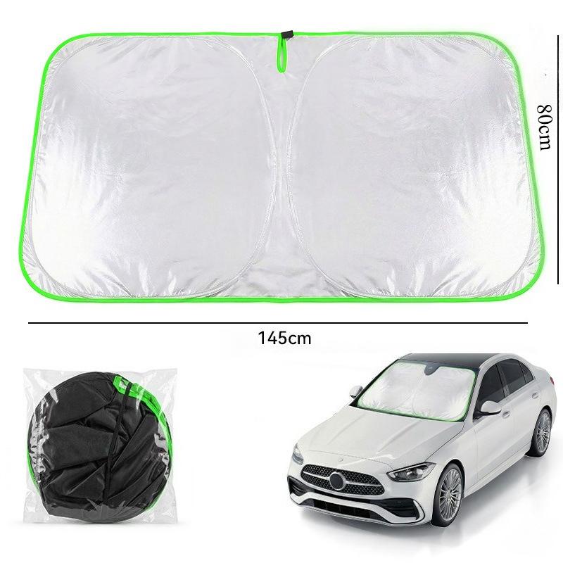 Universal Car Interior Sun Visor Front Windshield Sunshade Foldable Reflective UV Protector 145x80cm
Universal Car Interior Sun Visor Front Windshield Sunshade Foldable Reflective UV Protector 145x80cm