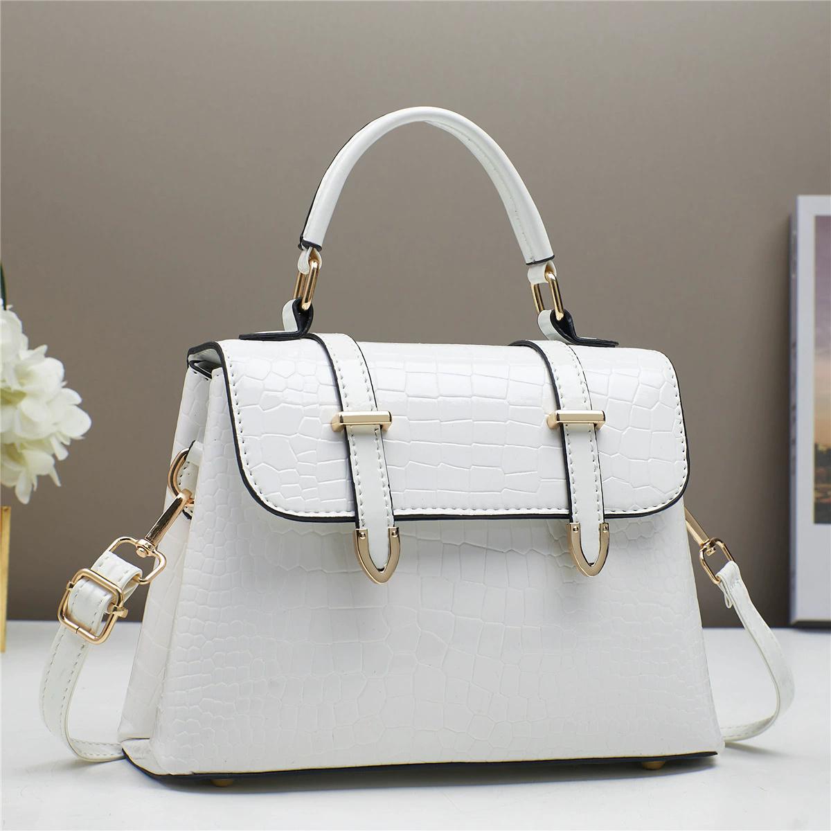 Large Capacity Crocodile Pattern Women Tote Bag PU Leather Handbags Designer Luxury Ladies Shoulder Bags білий
Large Capacity Crocodile Pattern Women Tote Bag PU Leather Handbags Designer Luxury Ladies Shoulder Bags білий