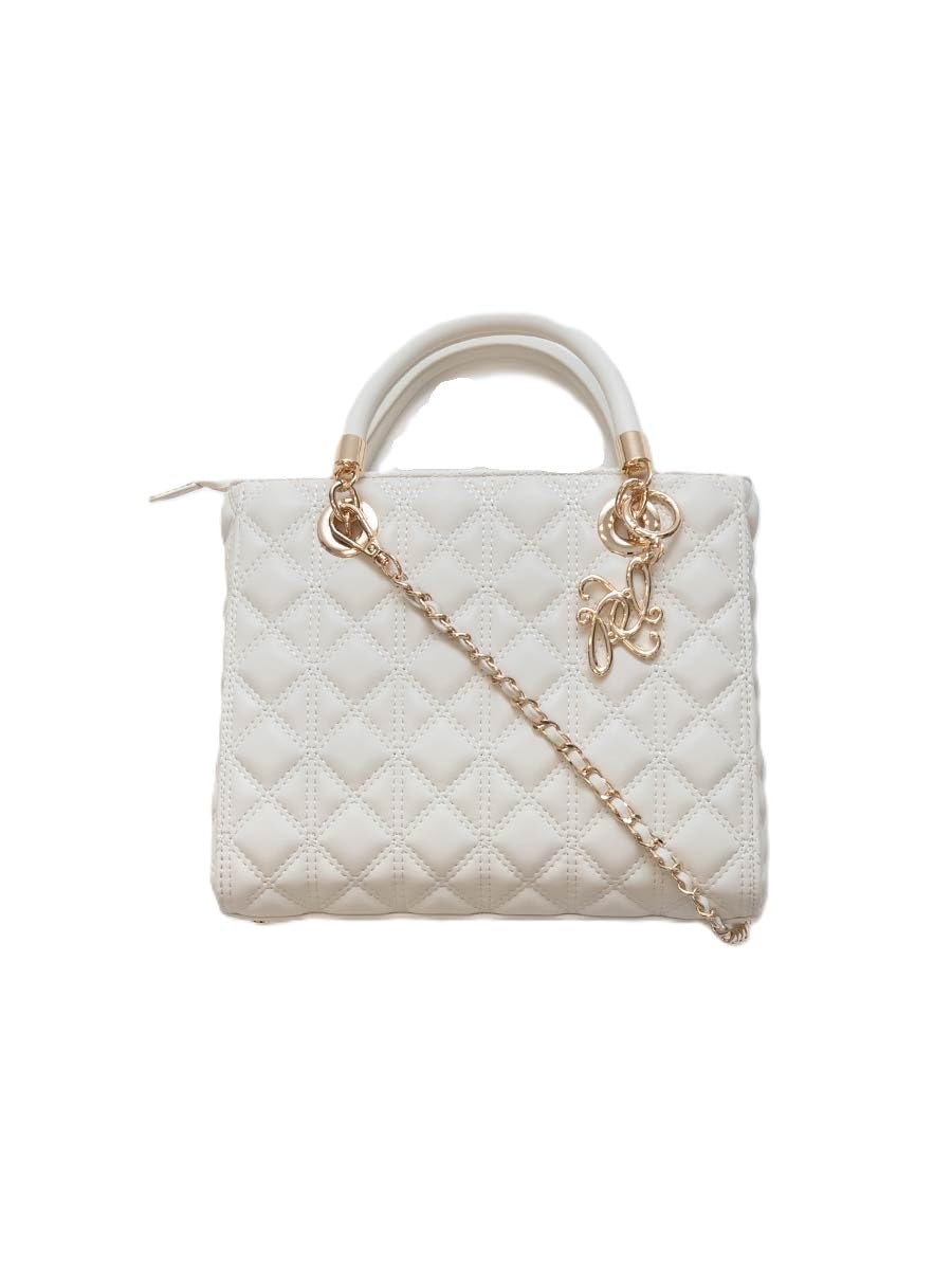 Randa 2-Way Quilted Midi Bag FB33266 WHITE
Randa 2-Way Quilted Midi Bag FB33266 WHITE