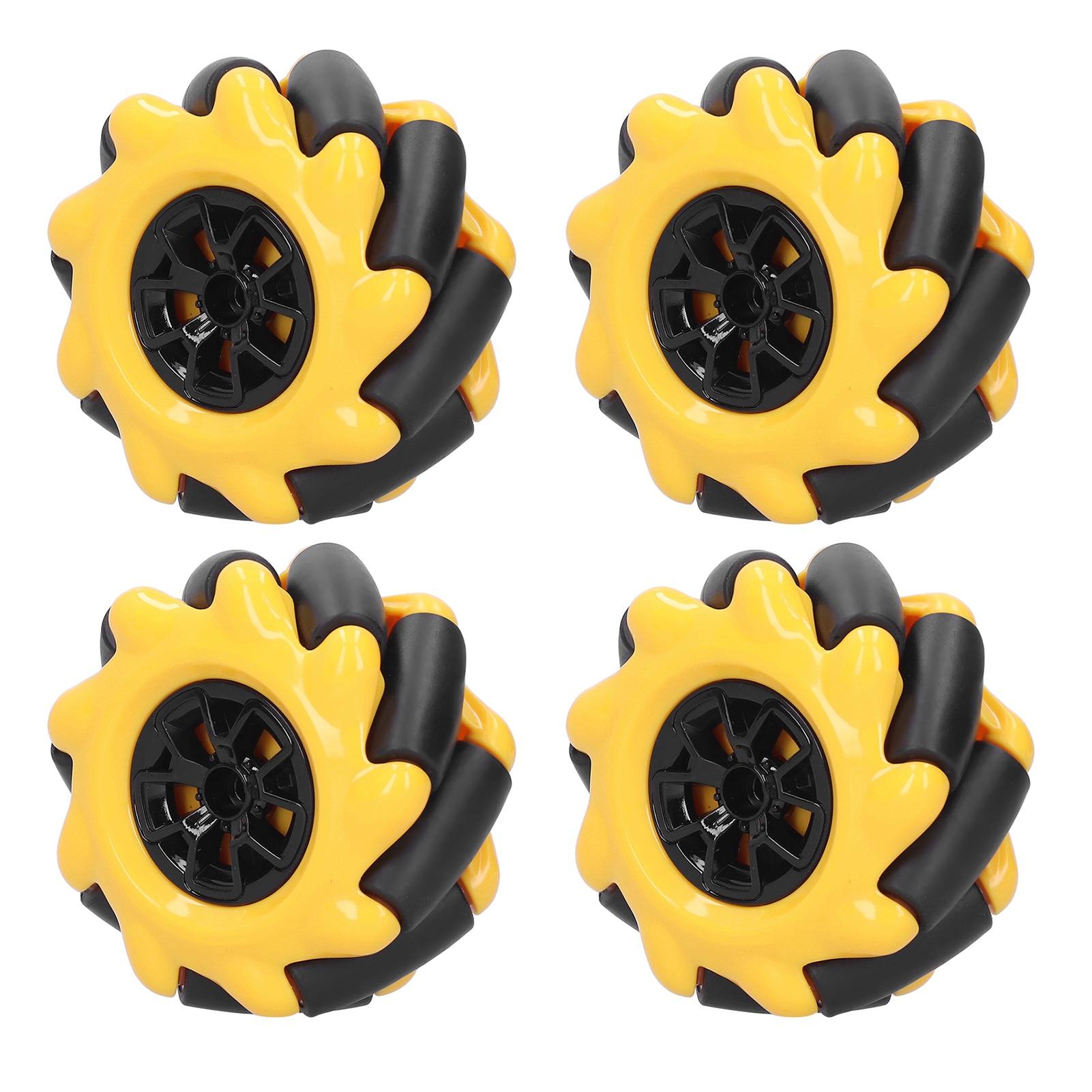 Mecanum Wheel OmniDirectional Smart Robot Car Parts Accessories DIY Toy Components 60mm(2 Pairs )
Mecanum Wheel OmniDirectional Smart Robot Car Parts Accessories DIY Toy Components 60mm(2 Pairs )