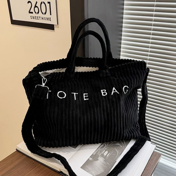 Women s Large Capacity Tote Bag Shoulder Messenger Bag чорний
Women s Large Capacity Tote Bag Shoulder Messenger Bag чорний
