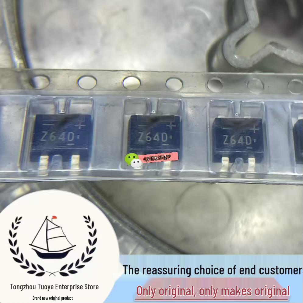 Original Genuine S1ZB60-7072 Screen Printing Z6 Bridge Rectifier SOP4 with Original Disc and Label.
Original Genuine S1ZB60-7072 Screen Printing Z6 Bridge Rectifier SOP4 with Original Disc and Label.