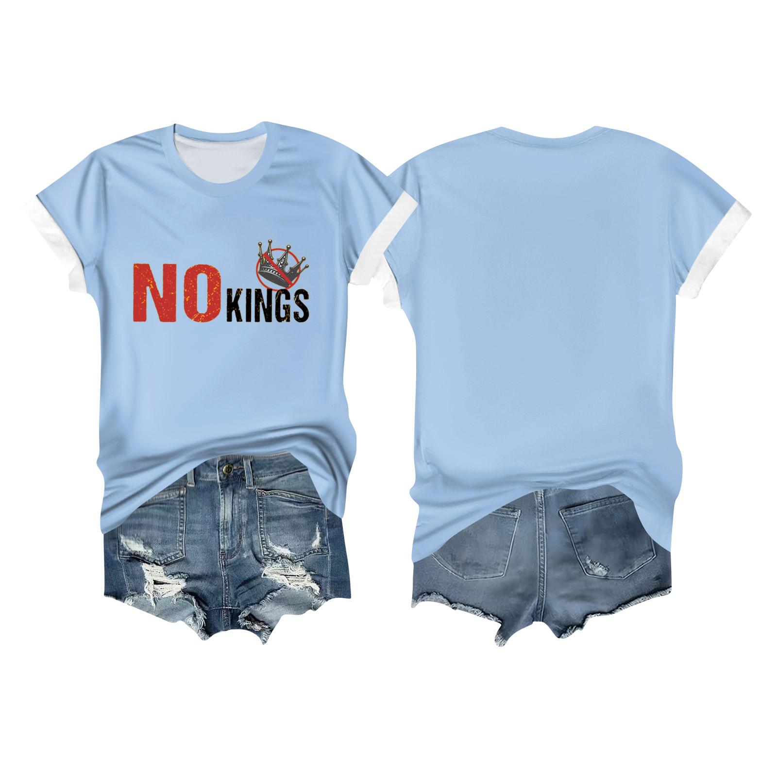 Женская повседневная футболка с принтом, пуловер с круглым вырезом, топ с короткими рукавами S синий
Женская повседневная футболка с принтом, пуловер с круглым вырезом, топ с короткими рукавами S синий