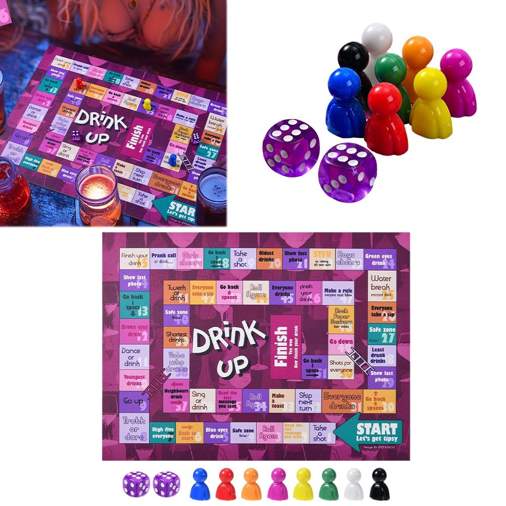 Tipsy Drinking Настольная игра Tipsy Land Настольная игра Интерактивная ночная игра для выпивки Игры для девичника Товары для вечеринки
Tipsy Drinking Настольная игра Tipsy Land Настольная игра Интерактивная ночная игра для выпивки Игры для девичника Товары для вечеринки