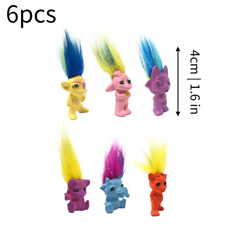 Adorable Cartoon Plastic Troll Doll With Colorful Hair Vintage Collectible Toy
Adorable Cartoon Plastic Troll Doll With Colorful Hair Vintage Collectible Toy