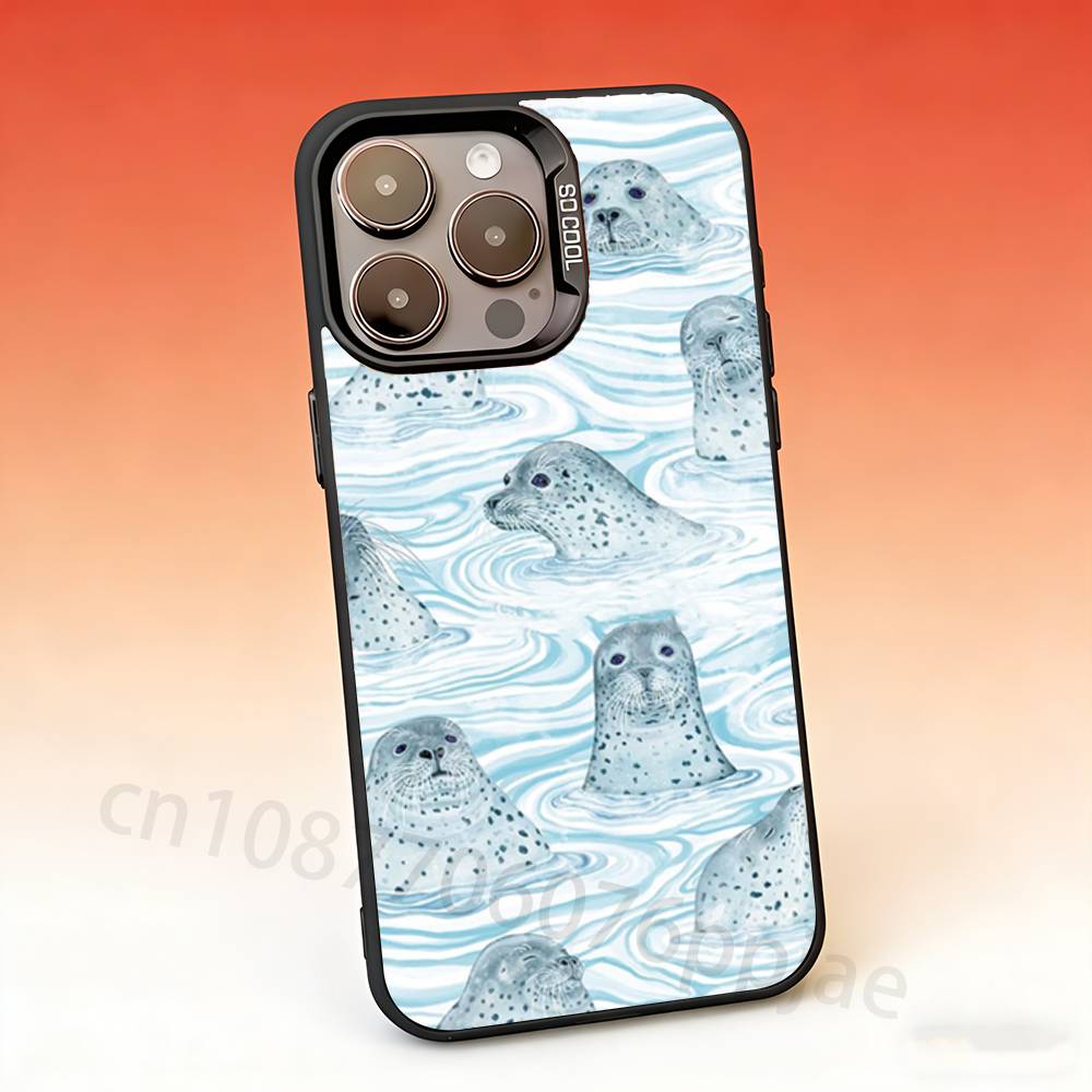 Seal Sea Phone Case For iPhone 17,16,15,14,13,12,11,Pro,Max,Plus,Mini, Anti Fall Matte Hard Bumper iPhoneX
Seal Sea Phone Case For iPhone 17,16,15,14,13,12,11,Pro,Max,Plus,Mini, Anti Fall Matte Hard Bumper iPhoneX